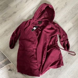 Brand new with tags maroon jacket